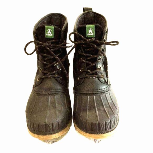 Kamik Shoes - Kamik Boots Women’s Size 9 Color Black Sienna Mid Water Resistant Impermeable